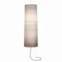 Hanging lights - INDIANA hanging lamp XL grey organza shade - LUXCAMBRA