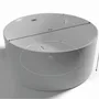 Bathtubs - Freestanding Round Bathtub LOOM 2.0, 130x130 cm, by SPALINA - SPALINA
