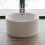 Bathtubs - Freestanding Round Bathtub LOOM 2.0, 130x130 cm, by SPALINA - SPALINA