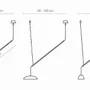 Hanging lights - ABSIDIOLA moving hanging lamp plato ceramic lampshade - LUXCAMBRA