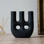 Vases - Walili Vase - Matt Black - MAISON MARMOL