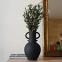 Vases - Zilil Vase - Matt Black - MAISON MARMOL