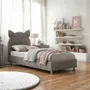 Chambres d'enfants - Little Kitty Upholstered Bed - BLUE BEAR