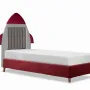 Children's bedrooms - Space Craft Apollo 22 Upholstered Bed - BLUE BEAR