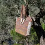 Sacs et cabas - Sac cabas tricolore TRESOR 48x38x14 cm - BED AND PHILOSOPHY