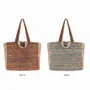 Sacs et cabas - Sac cabas tricolore TRESOR 48x38x14 cm - BED AND PHILOSOPHY