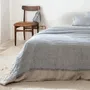 Throw blankets - GAZELLE double linen gauze plaid 140x230 cm - BED AND PHILOSOPHY