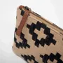 Pochettes - Pochette à motifs raphia FLEX 25x17 cm - BED AND PHILOSOPHY