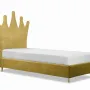 Children's bedrooms - Princess Crown Upholstered Bed - BLUE BEAR