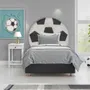 Children's bedrooms - Soccer Ball Upholstered Bed - BLUE BEAR