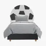 Children's bedrooms - Soccer Ball Upholstered Bed - BLUE BEAR