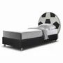 Children's bedrooms - Soccer Ball Upholstered Bed - BLUE BEAR