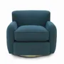 Chairs for hospitalities & contracts - Léa Contemporain | Swivel Armchair - CREARTE COLLECTIONS