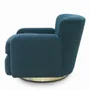 Chairs for hospitalities & contracts - Léa Contemporain | Swivel Armchair - CREARTE COLLECTIONS