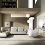 Fauteuils - Fauteuil en tissu blanc à poils longs - ANGEL CERDÁ