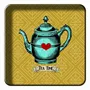 Trays - Square Metal Trays - BLUE SHAKER