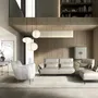 Sofas - Right chaise longue sofa sand leather - ANGEL CERDÁ