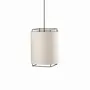 Suspensions - LEWIT suspension de 47cm avec abat-jour en cotonet - LUXCAMBRA