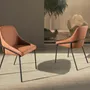 Chairs - Orange leatherette chair - ANGEL CERDÁ