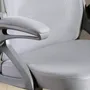 Chaises - Chaise de bureau pivotant tissu gris - ANGEL CERDÁ