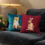 Fabric cushions - Embroidered Cushions - WRENDALE DESIGNS
