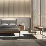 Beds - Dark grey leatherette bed - ANGEL CERDÁ