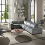 Chaises - Chaise de bureau pivotante en tissu gris - ANGEL CERDÁ