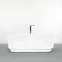 Bathtubs - UKIO WHITE Whirlpool Bathtub Bulle L. 175 x W. 75 cm, by SPALINA - SPALINA