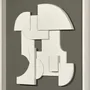 Services - 'Castle 02 Gris' - Original Painting - 70x70 cm - PERSPECTIVA 10