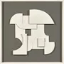 Services - 'Castle 02 Gris' - Original Painting - 70x70 cm - PERSPECTIVA 10