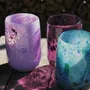 Verres - Vases colorés en verre d'art — Des verres uniques et éclatants - JANE AND MERY