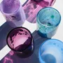 Verres - Vases colorés en verre d'art — Des verres uniques et éclatants - JANE AND MERY