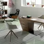Office furniture and storage - Walnut desk - ANGEL CERDÁ