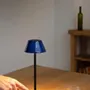 Accessoires de déco extérieure - ABSIDIOLA lampe à poser portable mini avec abat-jour en céramique - LUXCAMBRA