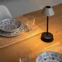Accessoires de déco extérieure - ABSIDIOLA lampe à poser portable mini avec abat-jour en céramique - LUXCAMBRA