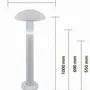 Accessoires de jardinage - Lampe « GIU' 50 Bollard ». Robustesse et durabilité écologique - KRILADESIGN SRL