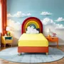 Children's bedrooms - Rainbow Upholstered Bed - BLUE BEAR