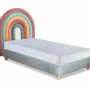 Children's bedrooms - Rainbow Upholstered Bed - BLUE BEAR