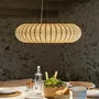 Hanging lights - NIUET hanging lamp in natural wicker of ø19.8cm, ø45cm or ø70cm - LUXCAMBRA