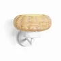 Wall lamps - NIUET natural wicker wall lamp - LUXCAMBRA