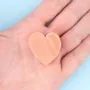 Hair accessories - Pink Heart Mini Hair Claw - Coucou Suzette - COUCOU SUZETTE