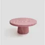 Coffee tables - LL Coffee Table in Pink Epoxy Resin Coffee Table by Facture - TULESTE FACTORY