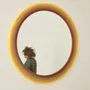 Mirrors - Contemporary Purple Halo Epoxy Resin Mirror by Facture Studio - TULESTE FACTORY