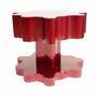 Other tables - Bert Furnari Red Cloudform powder-coated aluminum side table - TULESTE FACTORY