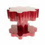 Other tables - Bert Furnari Red Cloudform powder-coated aluminum side table - TULESTE FACTORY