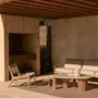 Lawn tables - Boomerang outdoor coffee table - ETHNICRAFT