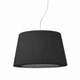 Hanging lights - TOSCANA hanging lamp with lampshade in white, red, beige or black. - LUXCAMBRA