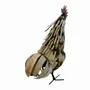 Accessoires de déco extérieure - Sculpture Métal Recyclé Coq Blanc 45cm - TERRE SAUVAGE