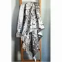 Throw blankets - Jacquard plaid "Snake" Python - WOOL ONLY BY JOWOLLINA