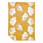 Plaids - Plaid couverture en laine, Ginkgo Ocre - WOOL ONLY BY JOWOLLINA